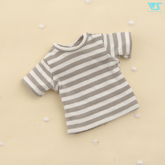 Striped T-Shirt (Gray, Mini), Volks, Accessories, 1/4, 4518992415338