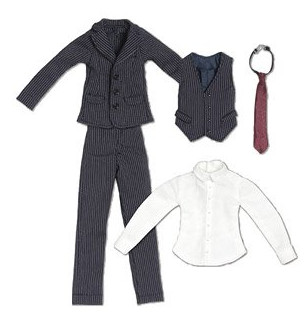 Three Pieces Suits Set (Navy), Azone, Accessories, 1/6, 4560120201535