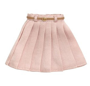 Leather Belt Pleated Skirts (Pink), Azone, Accessories, 1/6, 4582119989224