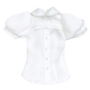 Simple Round Collar Blouse (White), Azone, Accessories, 1/6, 4582119989200