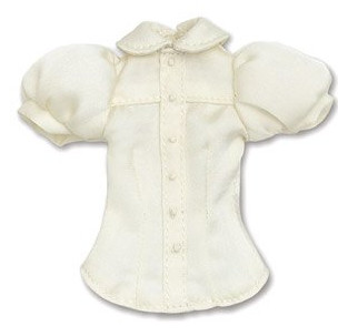 Simple Round Collar Blouse (Cream), Azone, Accessories, 1/6, 4582119989187