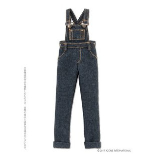 Salopette Pants (Indigo), Azone, Accessories, 1/6, 4582119988234