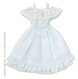 Off Shoulder Frill One-piece (Sax), Azone, Accessories, 1/6, 4582119988333