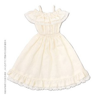 Off Shoulder Frill One-piece (Cream), Azone, Accessories, 1/6, 4582119988319