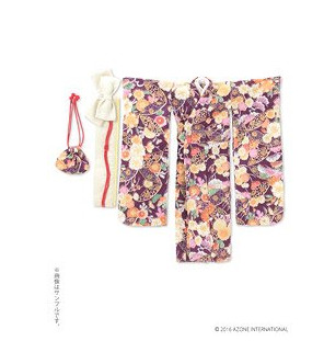 Kimono Set -Ouka Karen- (Purple), Azone, Accessories, 1/6, 4582119986261