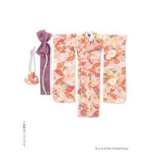 Kimono Set -Ouka Karen- (Pink), Azone, Accessories, 1/6, 4582119986254