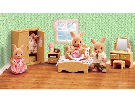 Bedroom Set (Parent's Bedroom), Sylvanian Families, Epoch, Accessories