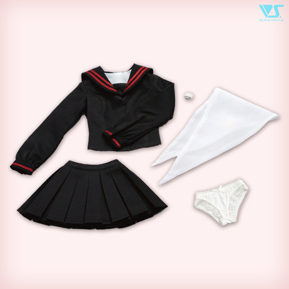 Sailor Uniform Set (Black), Volks, Accessories, 1/3, 4518992415116