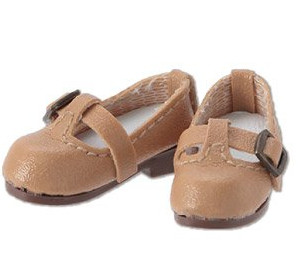 T Strap Shoes (Beige), Azone, Accessories, 1/12, 4582119989903