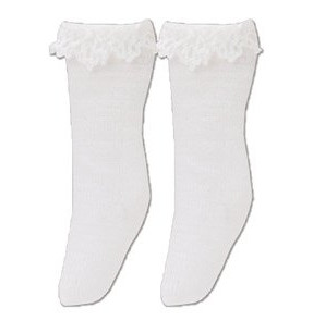 Cotton Lace Socks (White), Azone, Accessories, 1/12, 4582119989897