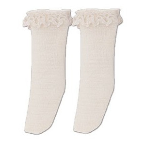 Cotton Lace Socks (Cream), Azone, Accessories, 1/12, 4582119989873