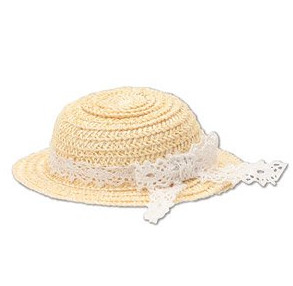 Lace Ribbon Straw Hat (Ivory), Azone, Accessories, 1/12, 4582119989842