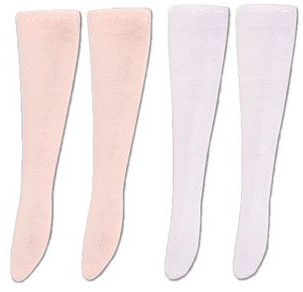 Pastel See-through Socks (B Set, Pink & Purple), Azone, Accessories, 1/12, 4582119989026