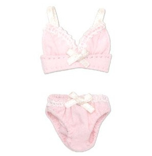 Ribbon Brassiere & Shorts Set (Pink), Azone, Accessories, 1/12, 4582119988203