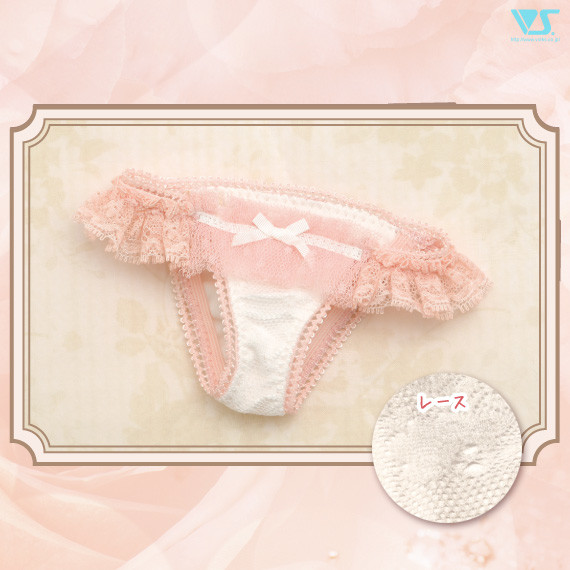 Lace Ruffle Panties (Peach Milk), Volks, Accessories, 1/3