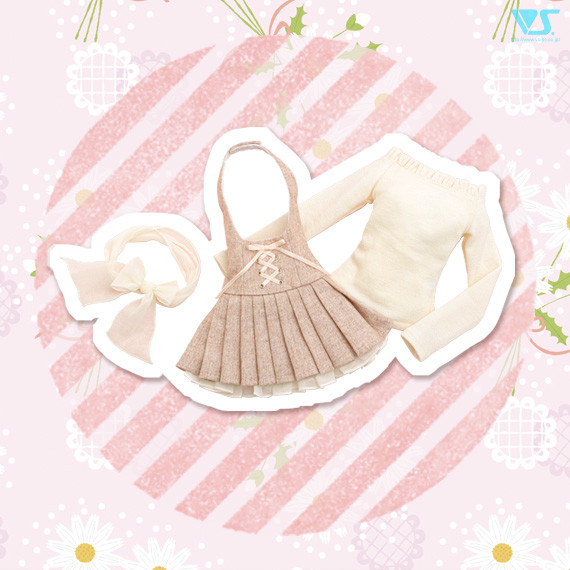 Halter-Neck Dress Set (Brown), Volks, Accessories, 1/3, 4518992414126