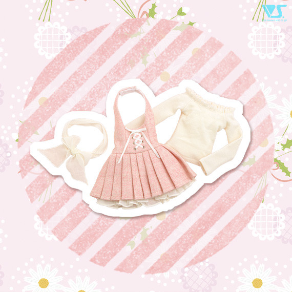 Halter-Neck Dress Set (Pink, Mini), Volks, Accessories, 1/4, 4518992414119