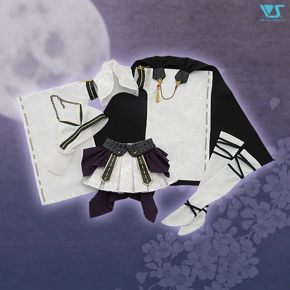 Tsuki-no-Kimono Skirt Set (Violet), Volks, Accessories, 1/3