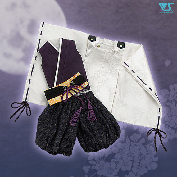 Tsuki-no-Kimono Set (Violet) / Mini, Volks, Accessories, 1/4