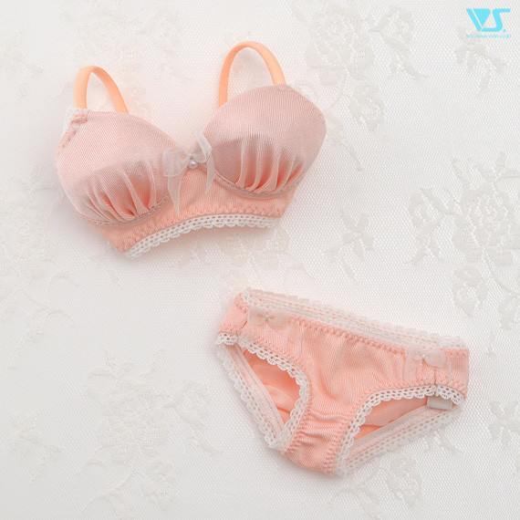 Ribbon Bra & Panties Set (Pink / L Bust), Volks, Accessories, 1/3, 4518992414706