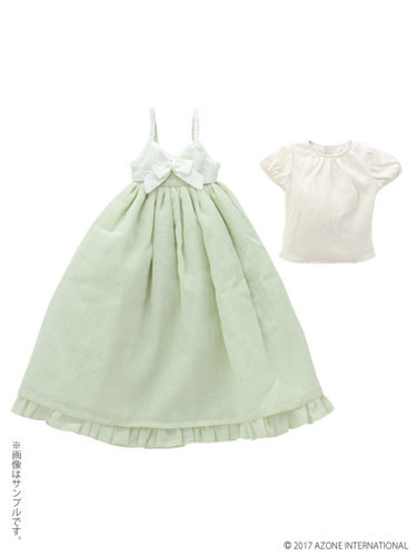 Spring Color One-piece Set (Cream x Glass Green), Azone, Accessories, 1/3, 4582119987633