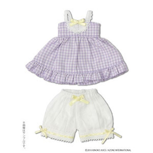 Gingham☆Baby Doll Set (Grape), Azone, Accessories, 4582119987794