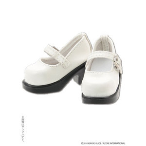 Thick Sole Strap Shoes (White), Azone, Accessories, 4582119987893