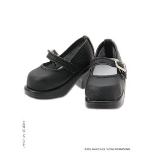 Thick Sole Strap Shoes (Black), Azone, Accessories, 4582119987886