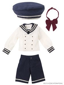 Gymnasium Sailor Set II (Navy x Off White), Azone, Accessories, 1/6, 4582119985349