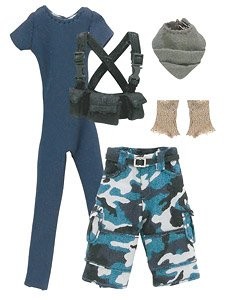 Military Battle Dress Set II (Marine Color Set), Azone, Accessories, 1/12, 4582119985172