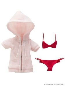 Bikini & Parka Set (Red x Pink), Azone, Accessories, 1/12, 4582119984403