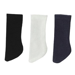 High Socks A Set (White, Black, Navy), Azone, Accessories, 4582119985820