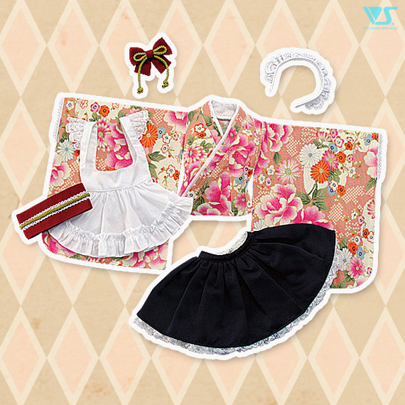 Stylish Maid Set (pink), Volks, Accessories, 1/3, 4518992406657