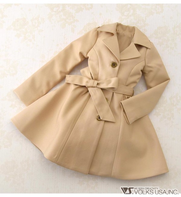 Elegant Trench Coat (Pink Beige), Volks, Accessories, 1/3, 4518992418926