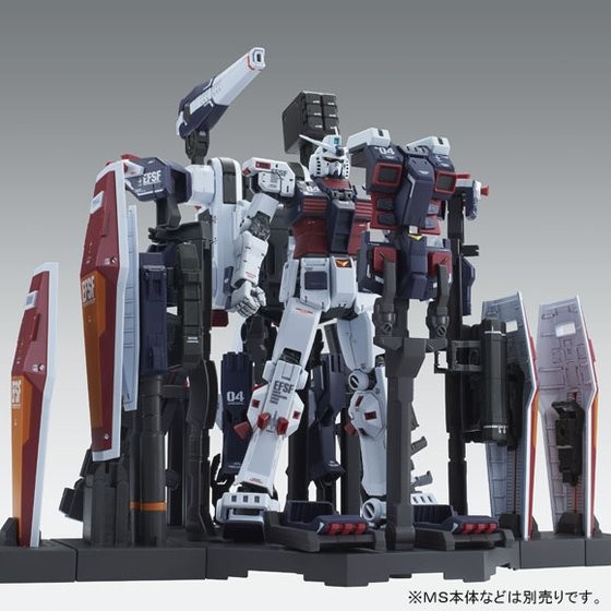 Weapon & Armor Hangar For Full Armor Gundam Ver. Ka, Kidou Senshi Gundam Thunderbolt, Bandai, Accessories, 1/100, 4549660129103