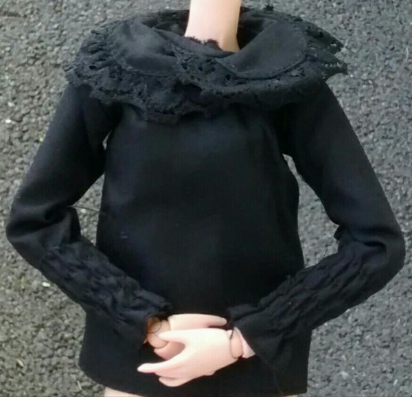 Lace Blouse (Black), Azone, Accessories, 1/6, 4562115601863