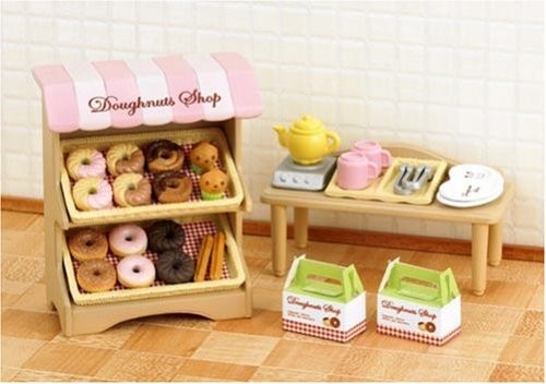 Doughnut Set, Sylvanian Families, Epoch, Accessories