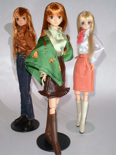 Satin Blouse (Brown), Azone, Accessories, 1/6