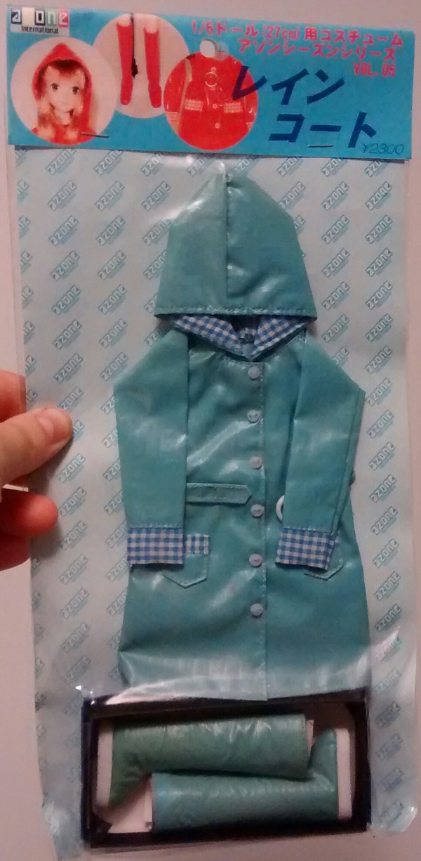 Raincoat Set (Blue), Azone, Accessories, 1/6