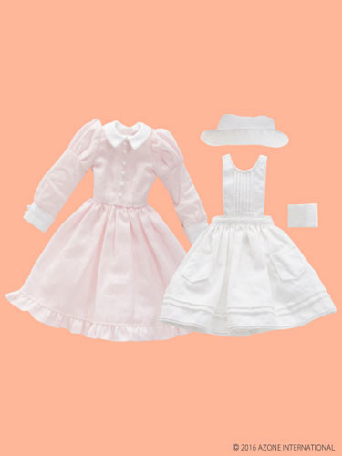 Classical Nurse Set (White x Pink), Azone, Accessories, 1/6, 4582119984519