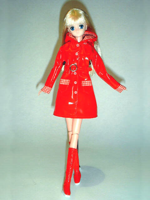 Raincoat Set (Red), Azone, Accessories, 1/6