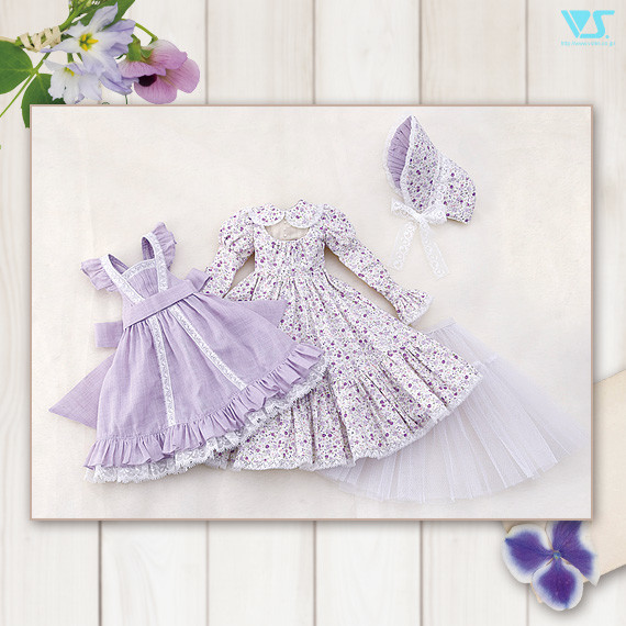 Flower Apron Dress (Violet), Volks, Accessories, 1/3, 4518992410395