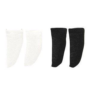See-through Socks A Set (White & Black), Azone, Accessories, 1/12, 4582119983550