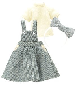 Outing Jumper Skirt Set (Yellow), Azone, Accessories, 1/12, 4582119983581