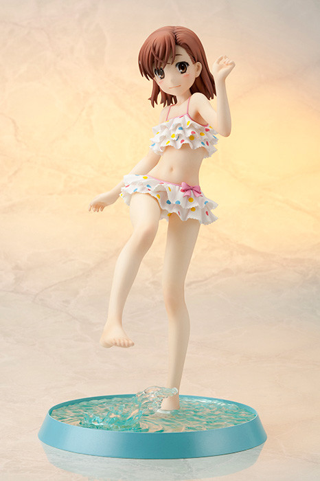 Misaka Mikoto (Beach Side), To Aru Kagaku No Railgun, Kotobukiya, Pre-Painted, 1/7, 4934054008759