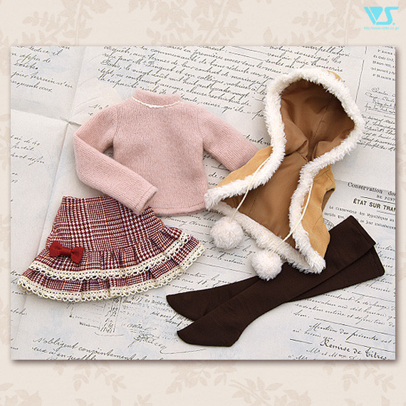 Caramel Brown Vest Set, Volks, Accessories, 1/4