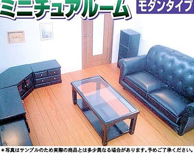 Miniature Room Modern Type, Mitsuwa Model, Accessories, 1/12, 4965409048045