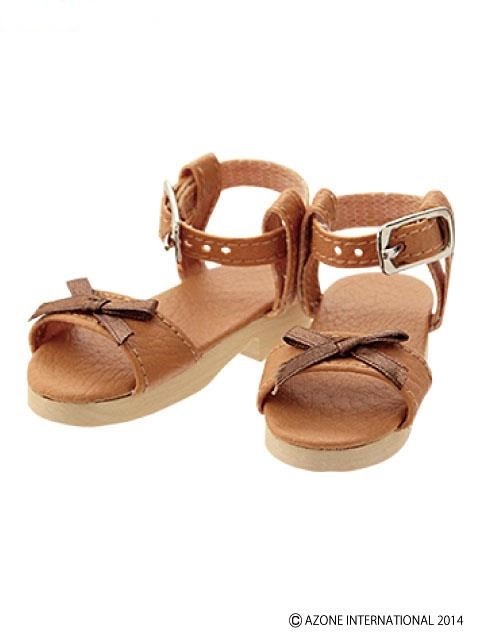 Wood Sole Sandal (Camel), Azone, Accessories, 1/3, 4580116046629
