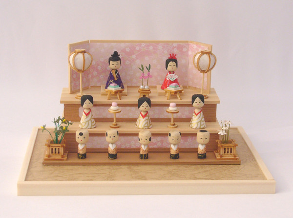1/12 Hina Kokeshi Doll Display (Hinamatsuri), Preco Planning, Accessories, 1/12