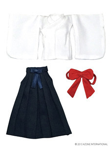 Tasuki/Hakama Set (White x Navy), Azone, Accessories, 1/12, 4582119982447